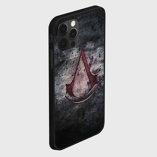 Чехол iPhone 12 Pro Max Assassin’s Creed / 3D-Черный – фото 2