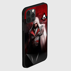 Чехол для iPhone 12 Pro Max Assasin's creed, цвет: 3D-черный — фото 2