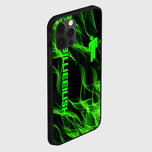 Чехол iPhone 12 Pro Max BILLIE EILISH / 3D-Черный – фото 2