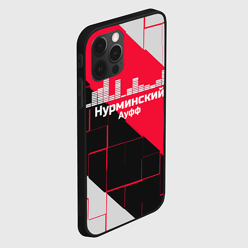 Чехол iPhone 12 Pro Max Нурминский / 3D-Черный – фото 2