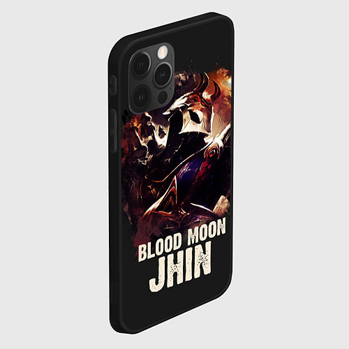 Чехол iPhone 12 Pro Max Jhin / 3D-Черный – фото 2