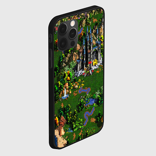 Чехол iPhone 12 Pro Max Heroes of Might and Magic / 3D-Черный – фото 2