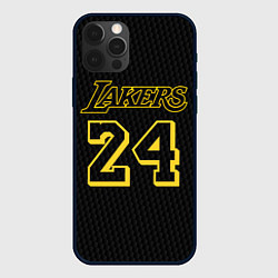 Чехол для iPhone 12 Pro Max Kobe Bryant, цвет: 3D-черный