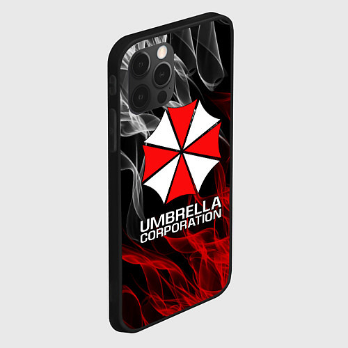 Чехол iPhone 12 Pro Max UMBRELLA CORP / 3D-Черный – фото 2