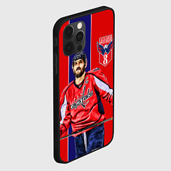Чехол для iPhone 12 Pro Max Ovechkin Capitals, цвет: 3D-черный — фото 2