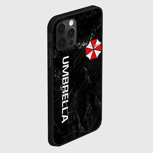 Чехол iPhone 12 Pro Max UMBRELLA CORP / 3D-Черный – фото 2