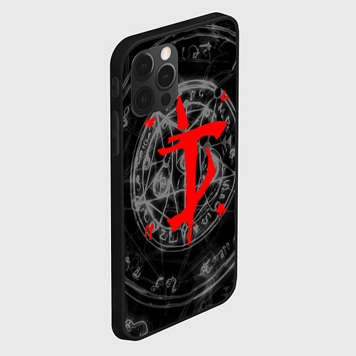 Чехол iPhone 12 Pro Max DOOM / 3D-Черный – фото 2