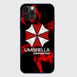 Чехол для iPhone 12 Pro Max UMBRELLA CORP, цвет: 3D-черный