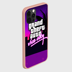 Чехол для iPhone 12 Pro Max GTA:VICE CITY, цвет: 3D-светло-розовый — фото 2