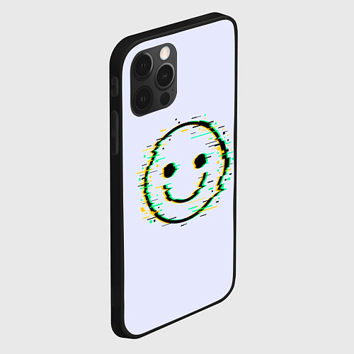 Чехол iPhone 12 Pro Max Smile / 3D-Черный – фото 2