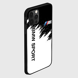 Чехол для iPhone 12 Pro Max BMW, цвет: 3D-черный — фото 2