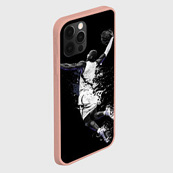 Чехол для iPhone 12 Pro Max KOBE BRYANT, цвет: 3D-светло-розовый — фото 2