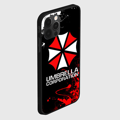 Чехол iPhone 12 Pro Max UMBRELLA CORPORATION / 3D-Черный – фото 2