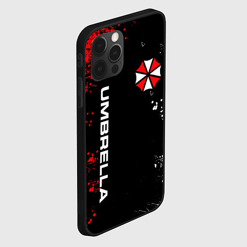 Чехол iPhone 12 Pro Max UMBRELLA CORPORATION / 3D-Черный – фото 2