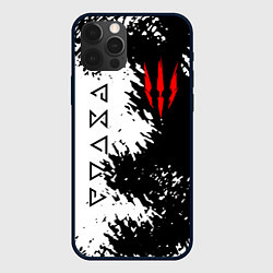 Чехол для iPhone 12 Pro Max THE WITCHER, цвет: 3D-черный