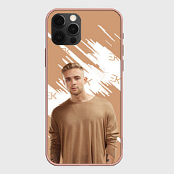 Чехол для iPhone 12 Pro Max Егор Крид, цвет: 3D-светло-розовый