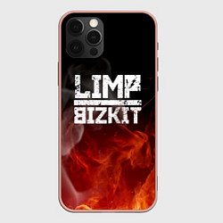 Чехол для iPhone 12 Pro Max LIMP BIZKIT, цвет: 3D-светло-розовый