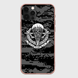 Чехол для iPhone 12 Pro Max ВДВ СССР, цвет: 3D-светло-розовый