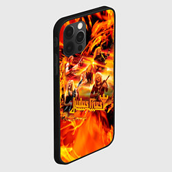 Чехол для iPhone 12 Pro Max Judas Priest, цвет: 3D-черный — фото 2