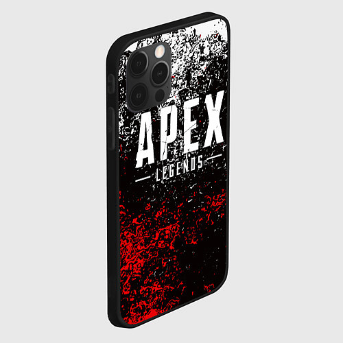 Чехол iPhone 12 Pro Max APEX LEGENDS / 3D-Черный – фото 2