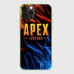 Чехол для iPhone 12 Pro Max APEX LEGENDS, цвет: 3D-салатовый
