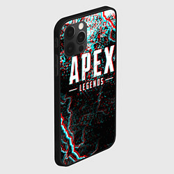 Чехол для iPhone 12 Pro Max APEX LEGENDS GLITCH, цвет: 3D-черный — фото 2