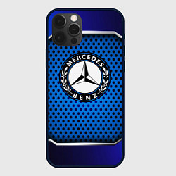 Чехол для iPhone 12 Pro Max MERCEDES-BENZ, цвет: 3D-черный