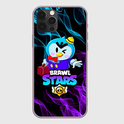 Чехол для iPhone 12 Pro Max BRAWL STARS MRP, цвет: 3D-серый