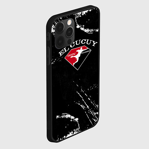 Чехол iPhone 12 Pro Max Tony Ferguson / 3D-Черный – фото 2