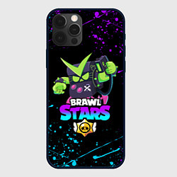 Чехол для iPhone 12 Pro Max BRAWL STARS VIRUS 8-BIT, цвет: 3D-черный