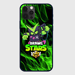 Чехол для iPhone 12 Pro Max BRAWL STARS VIRUS 8-BIT, цвет: 3D-черный