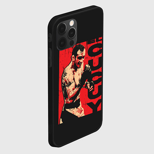 Чехол iPhone 12 Pro Max Tony Ferguson / 3D-Черный – фото 2