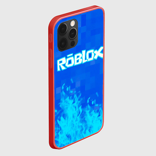 Чехол iPhone 12 Pro Max Roblox / 3D-Красный – фото 2