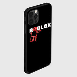 Чехол для iPhone 12 Pro Max Роблокс Roblox, цвет: 3D-черный — фото 2