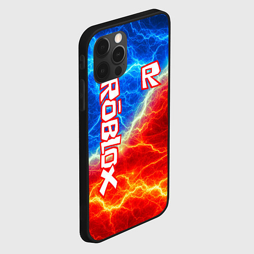 Чехол iPhone 12 Pro Max ROBLOX / 3D-Черный – фото 2