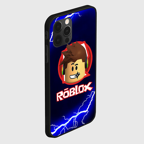 Чехол iPhone 12 Pro Max ROBLOX / 3D-Черный – фото 2