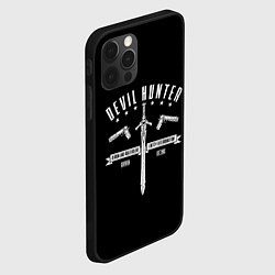 Чехол для iPhone 12 Pro Max DMC, цвет: 3D-черный — фото 2