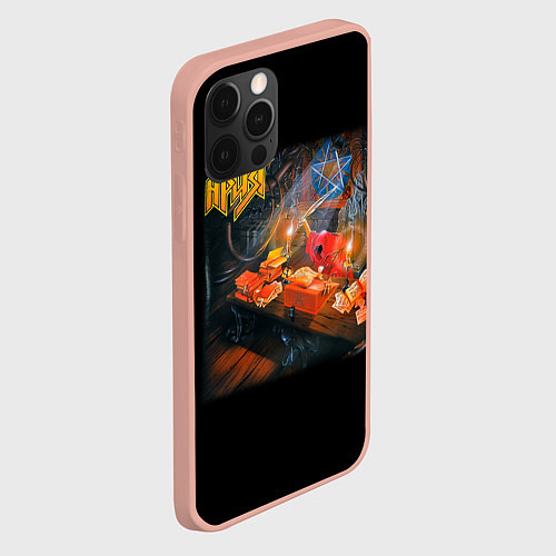 Чехол iPhone 12 Pro Max Ария / 3D-Светло-розовый – фото 2
