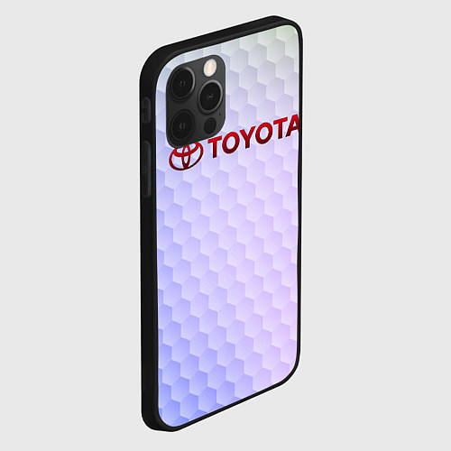 Чехол iPhone 12 Pro Max TOYOTA / 3D-Черный – фото 2