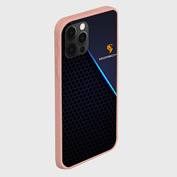 Чехол для iPhone 12 Pro Max PORSCHE, цвет: 3D-светло-розовый — фото 2