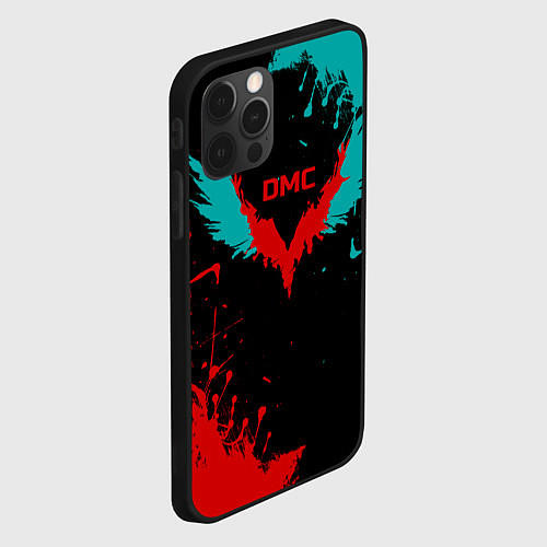 Чехол iPhone 12 Pro Max DMC / 3D-Черный – фото 2