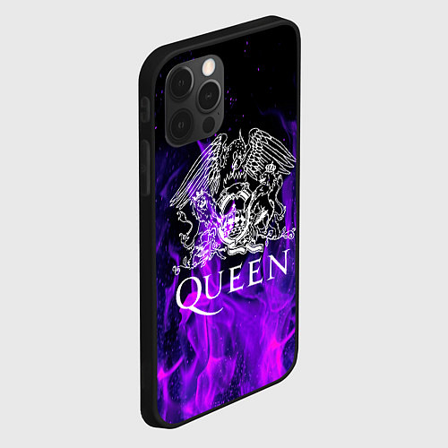 Чехол iPhone 12 Pro Max QUEEN / 3D-Черный – фото 2