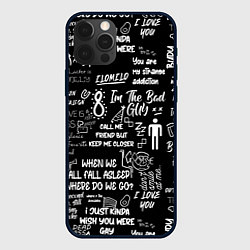 Чехол для iPhone 12 Pro Max BILLIE EILISH BLACK, цвет: 3D-черный