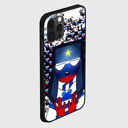 Чехол для iPhone 12 Pro Max CountryHumans, цвет: 3D-черный — фото 2