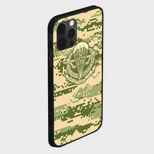 Чехол iPhone 12 Pro Max ВДВ СССР / 3D-Черный – фото 2