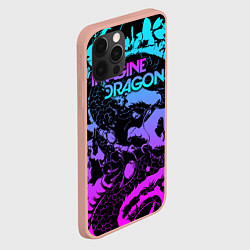 Чехол для iPhone 12 Pro Max Imagine Dragons, цвет: 3D-светло-розовый — фото 2