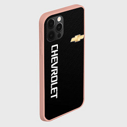 Чехол для iPhone 12 Pro Max Chevrolet, цвет: 3D-светло-розовый — фото 2