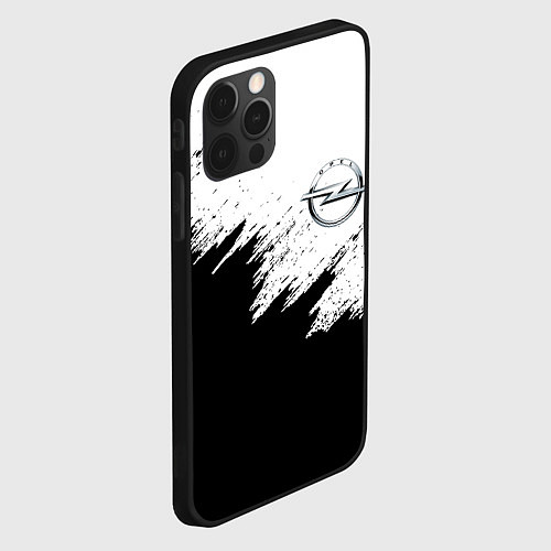 Чехол iPhone 12 Pro Max Opel / 3D-Черный – фото 2
