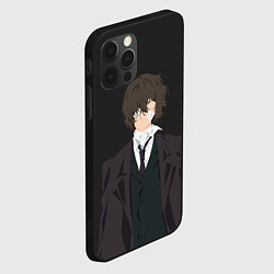 Чехол для iPhone 12 Pro Max Osamu Dazai, цвет: 3D-черный — фото 2