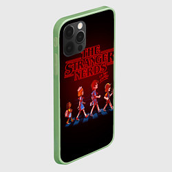 Чехол для iPhone 12 Pro Max STRANGER THINGS, цвет: 3D-салатовый — фото 2